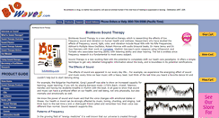 Desktop Screenshot of biowaves.com
